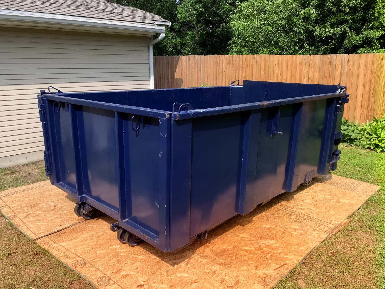 Roll-off dumpster from Gray Fox Dumpster Rental in Norway, SC